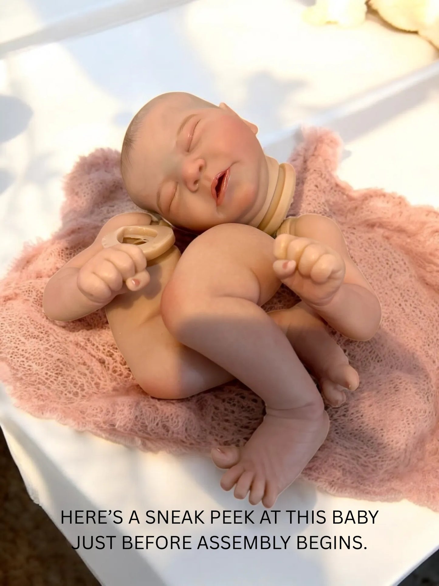 Esme reborn doll work in progress