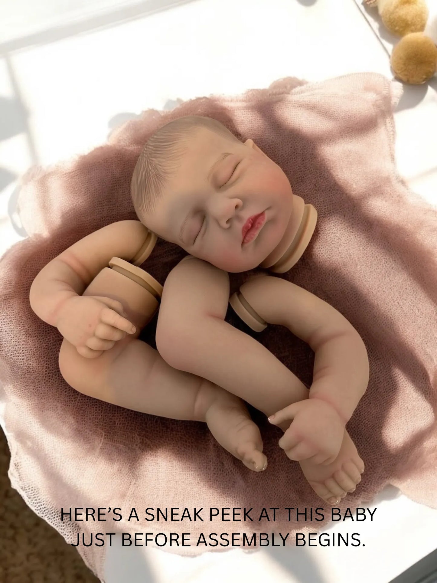 Layla reborn doll work in progress