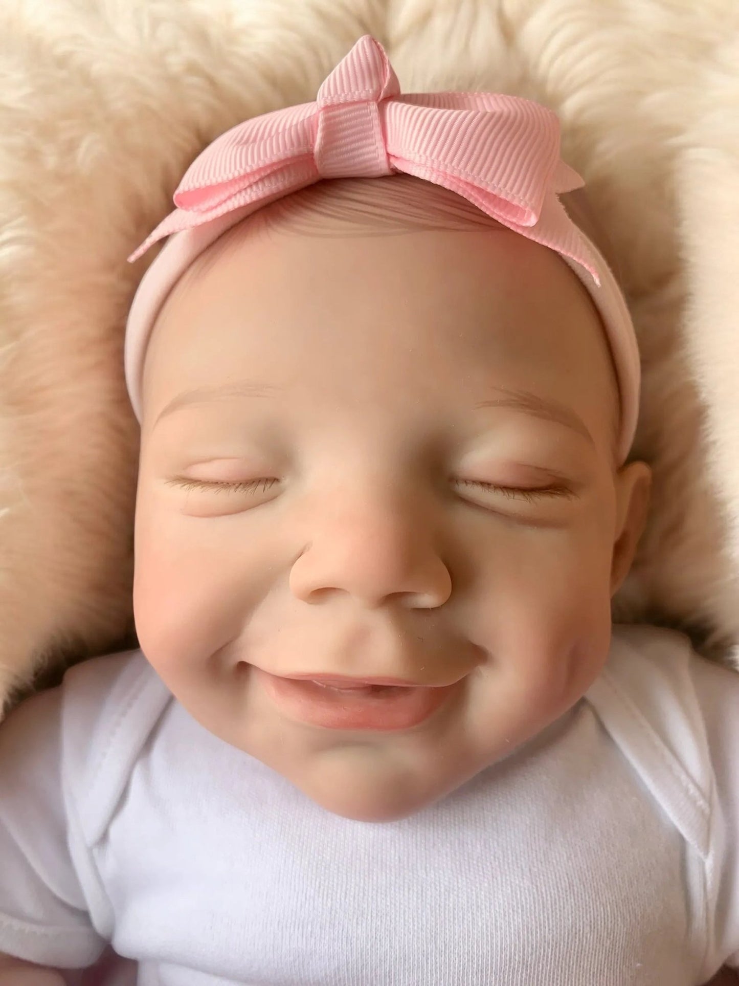 Amber Closed Eyed Reborn Doll - Ivy Reborns