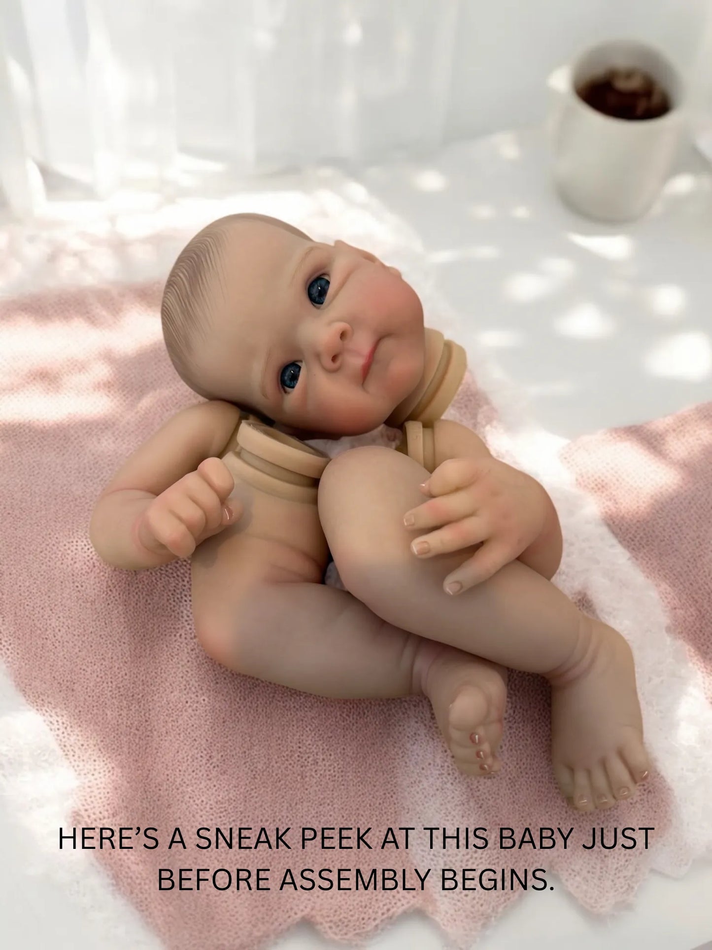 betsy reborn doll work in progress