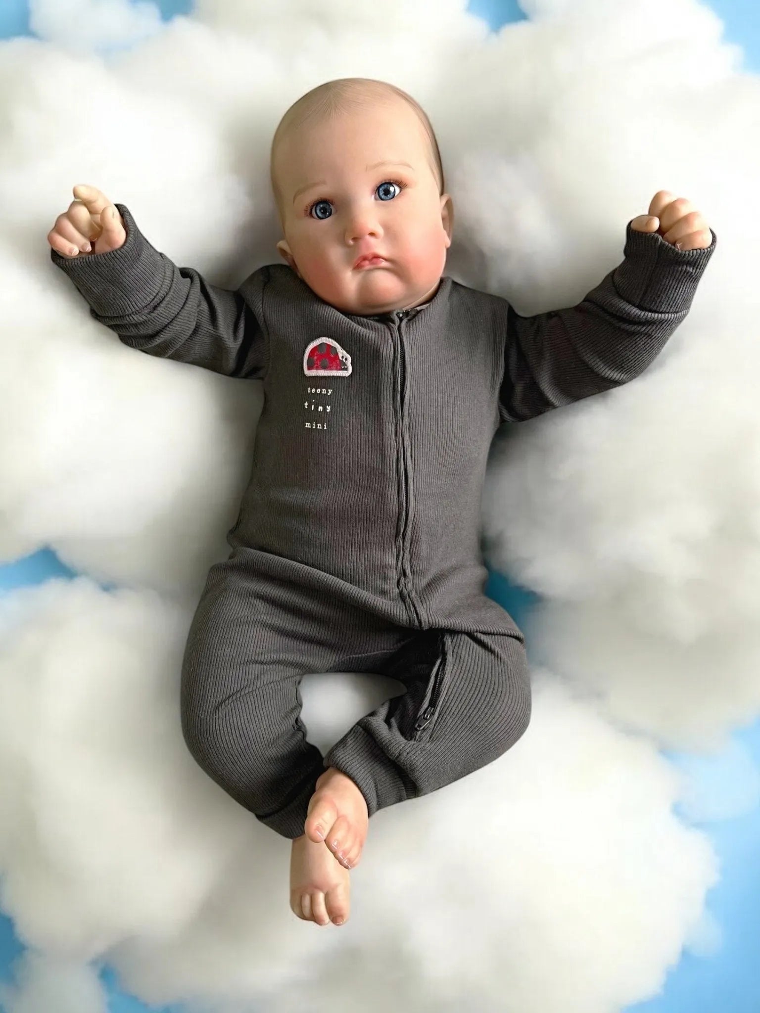 Caleb Open Eyed Toddler Reborn Doll – 25-inch Baby Boy Ivy Reborns