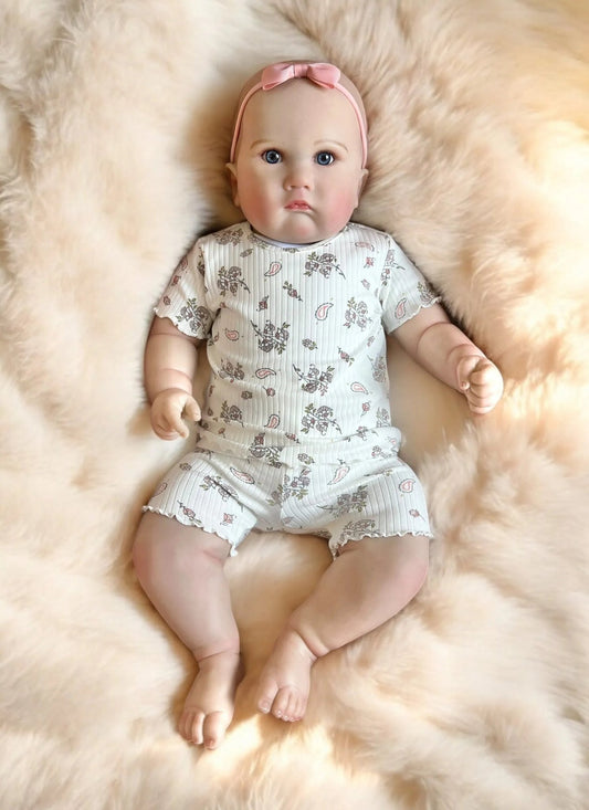Charlie Open Eyed Toddler Reborn Doll - Ivy Reborns