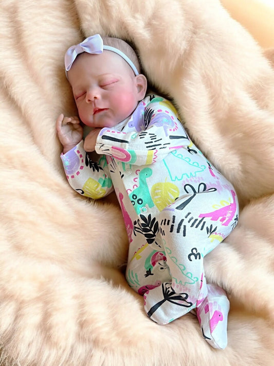 Ella Closed Eyed Reborn Doll - Ivy Reborns
