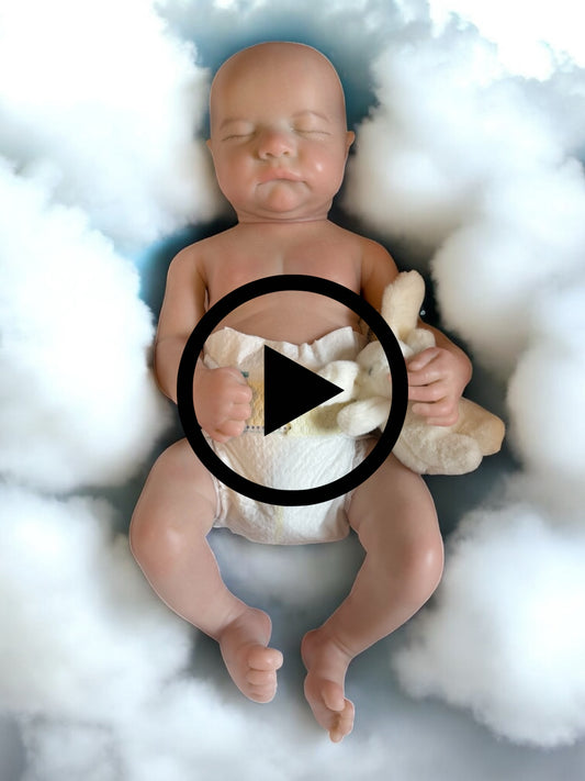 full silicone reborn doll logan video