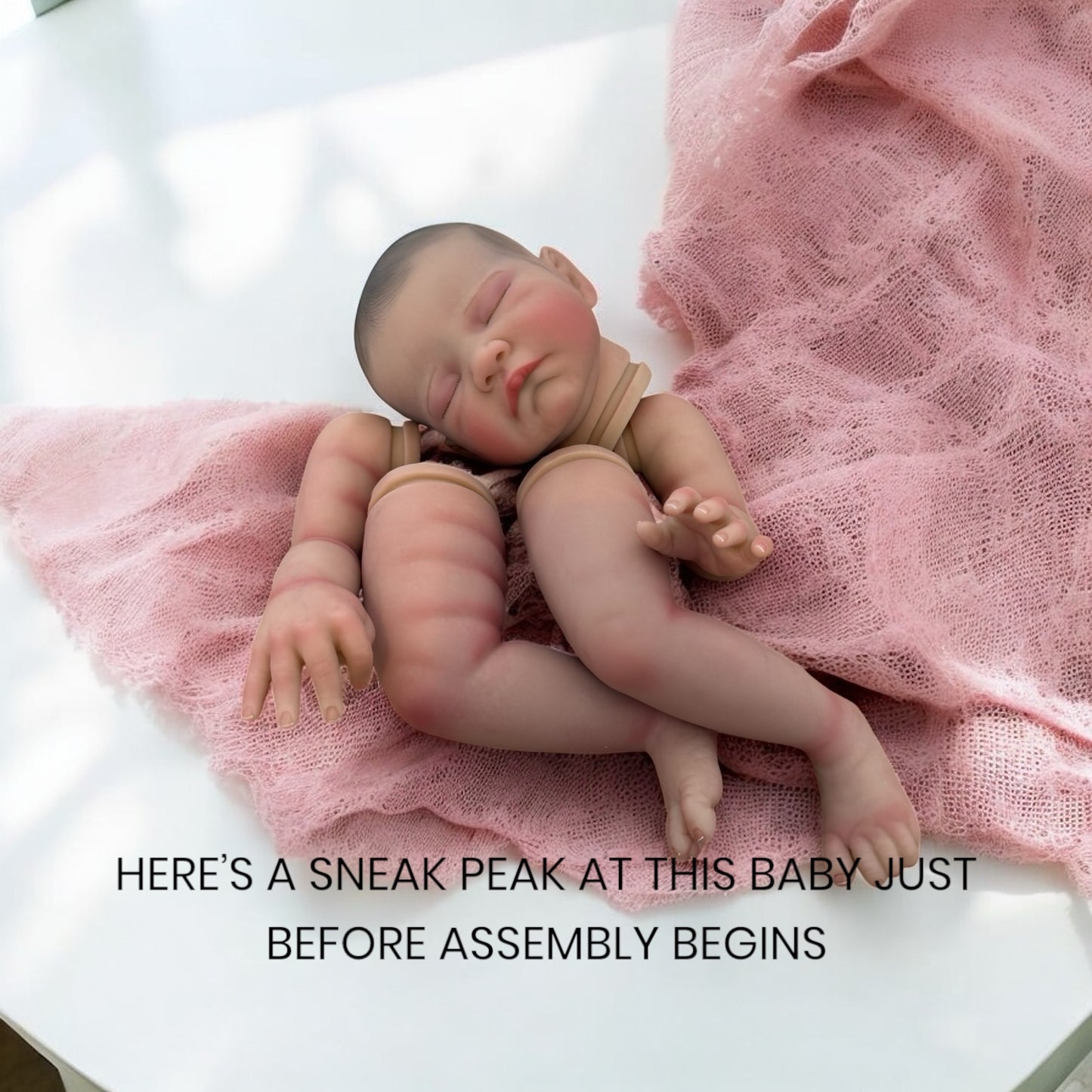 reborn doll asha before assembly