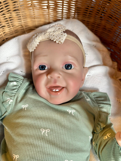 Marley – Open Eyed Reborn Toddler Doll | Realistic Awake Girl – Crafted with Care in the UK