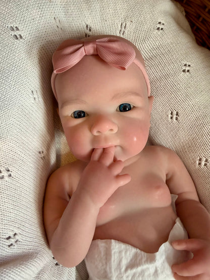Bessie – Full Body Silicone Reborn Baby Doll | Realistic Newborn Girl