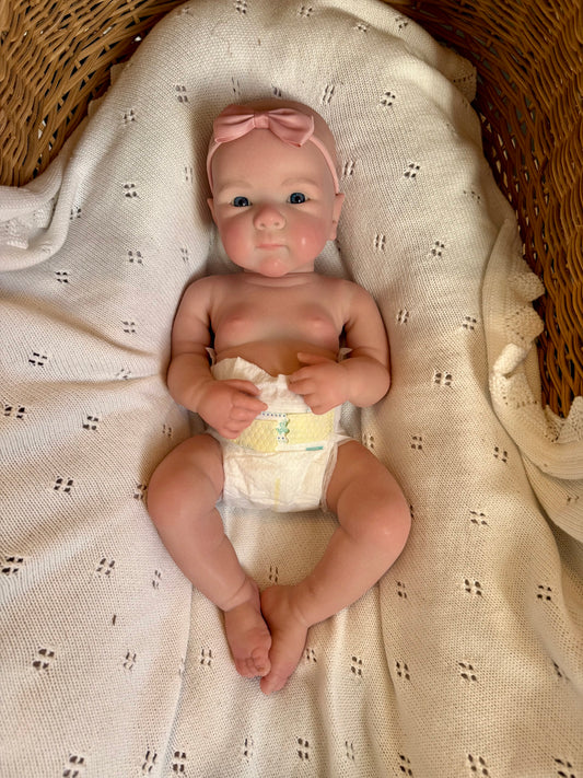 Bessie – Full Body Silicone Reborn Baby Doll | Realistic Newborn Girl