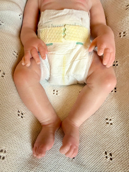 Willow – Full Body Silicone Reborn Baby Doll | Realistic Newborn Girl