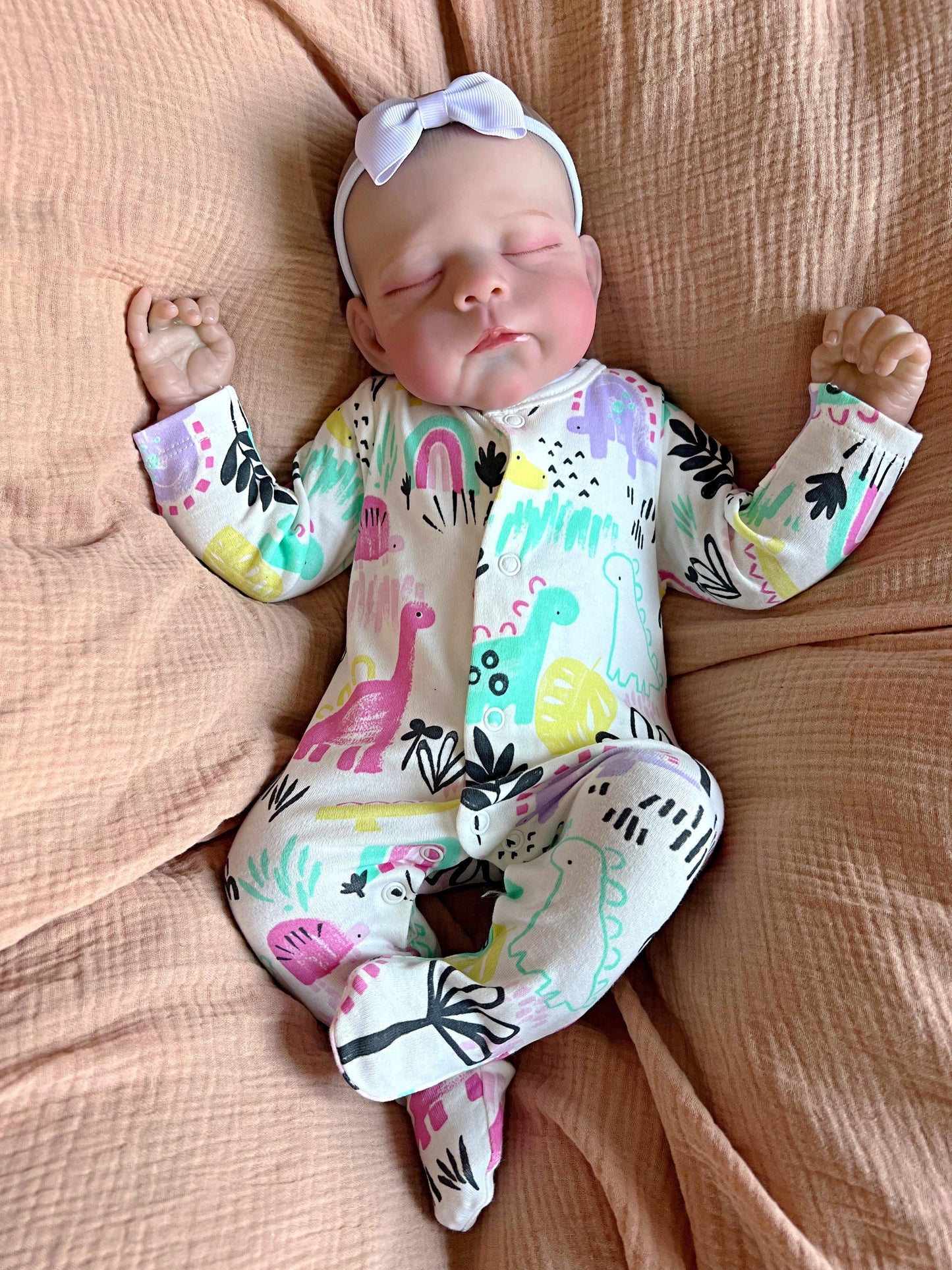 Ella Closed Eyed Reborn Doll - Ivy Reborns