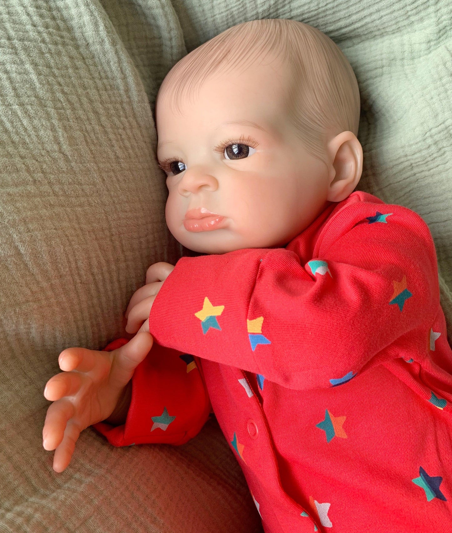 Ezra Open Eyed Reborn Doll - Ivy Reborns