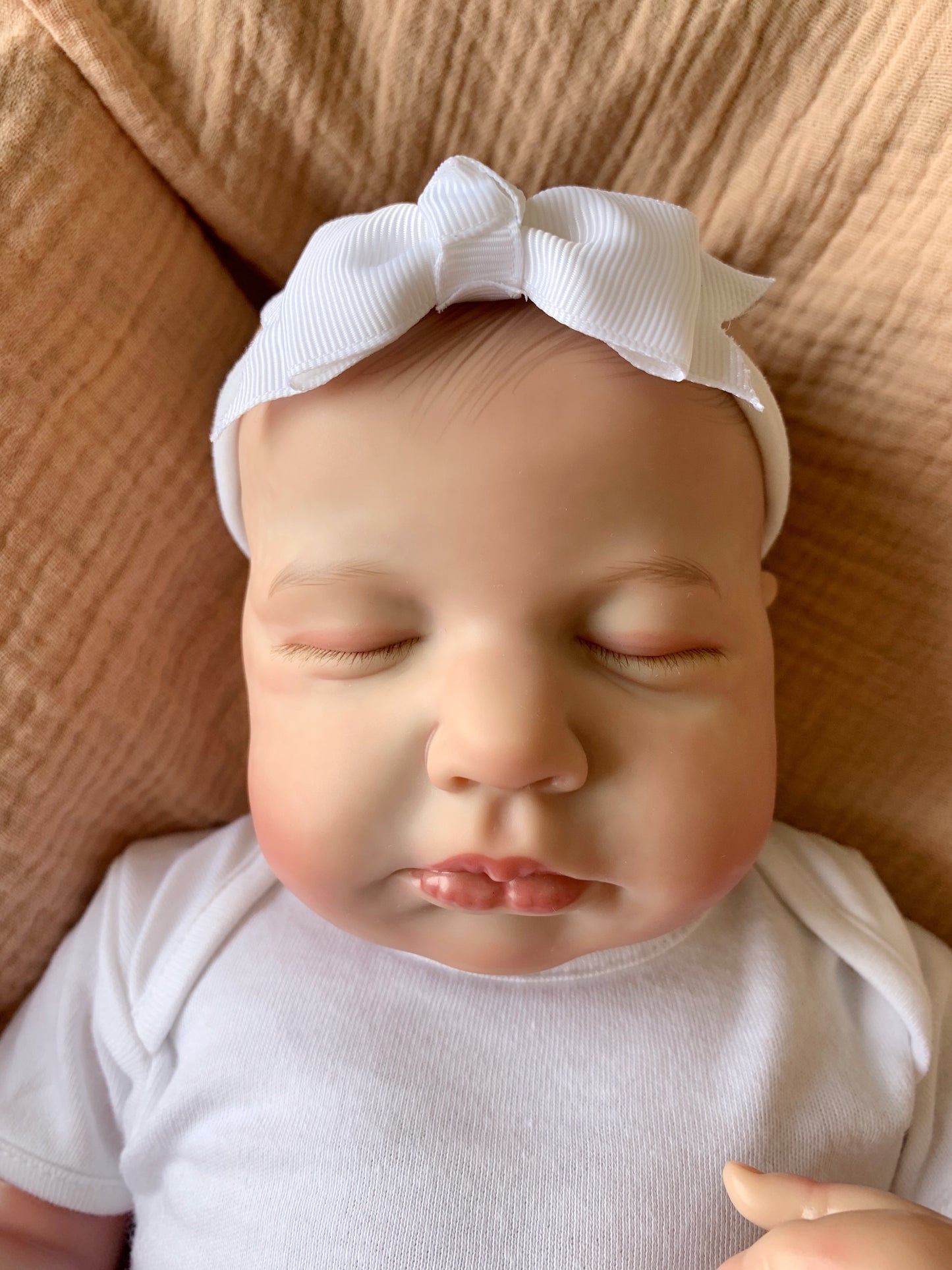 Layla Closed Eyed Reborn Doll