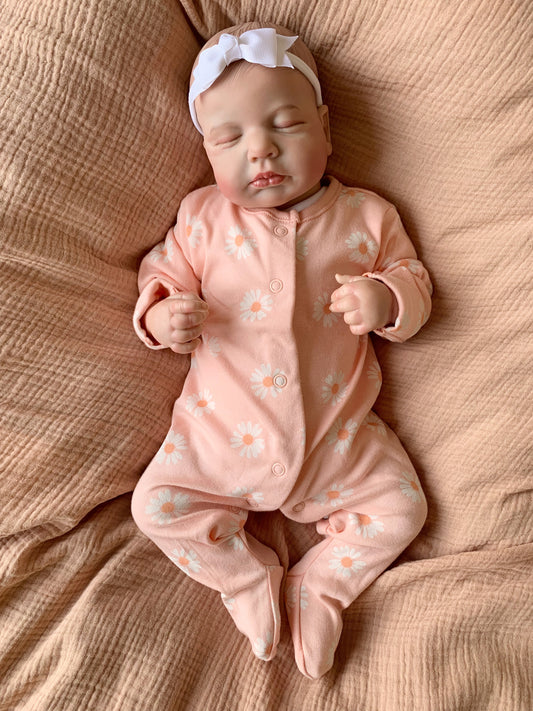 Layla Closed Eyed Reborn Doll