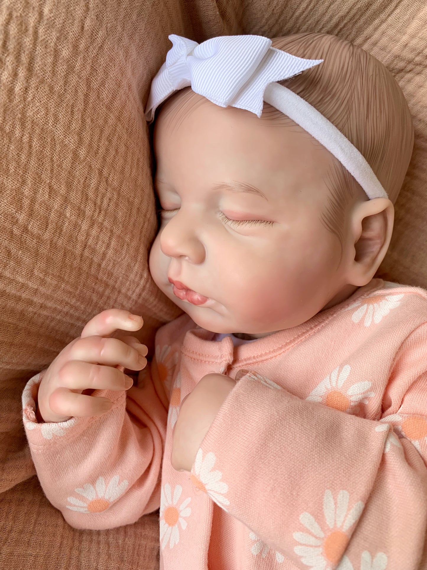 Layla Closed Eyed Reborn Doll