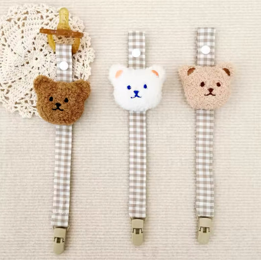 Reborn Doll Teddy Bear Dummy Clips 3 Pack