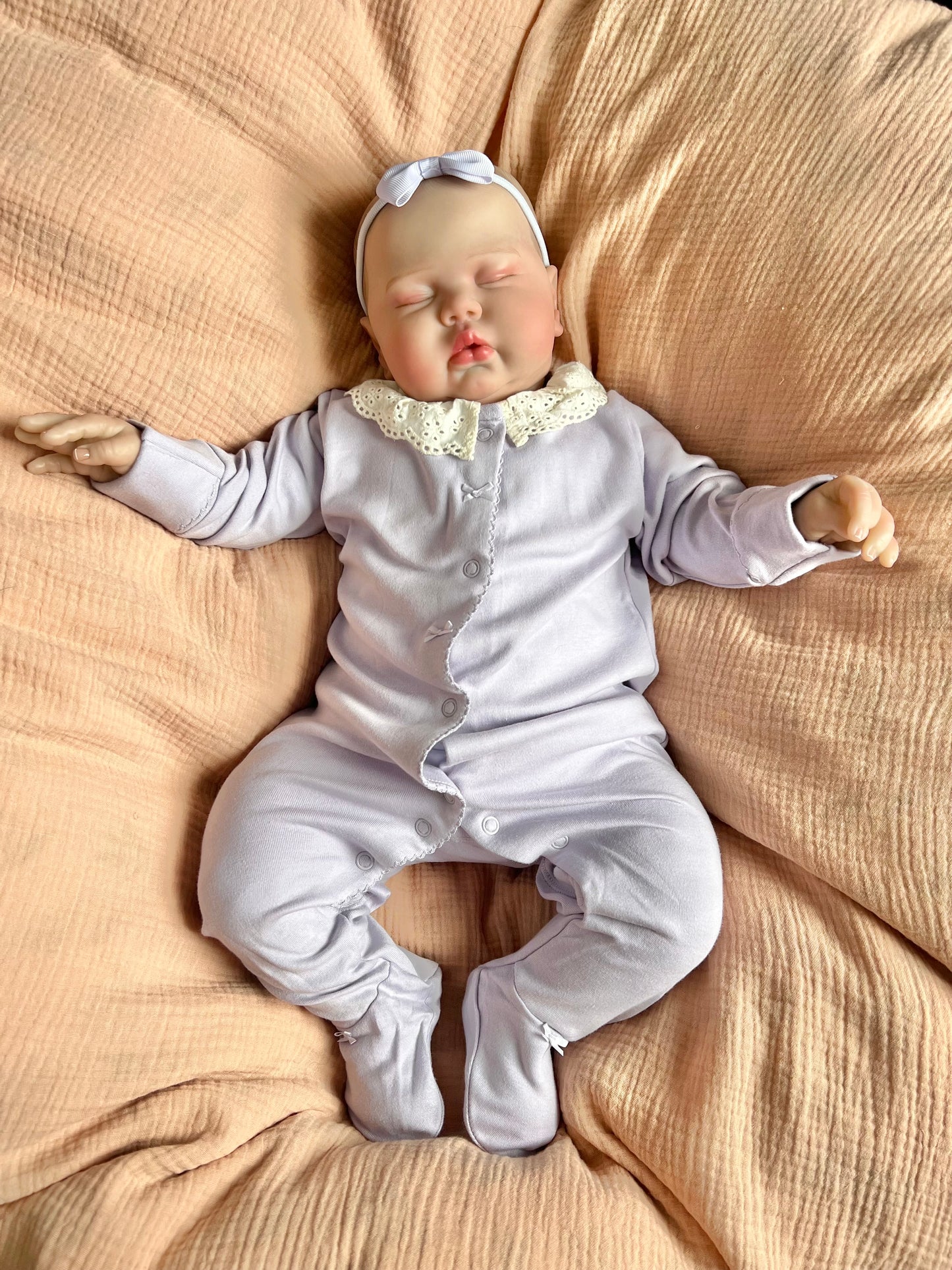 Scarlett Closed Eyed Toddler Reborn Doll