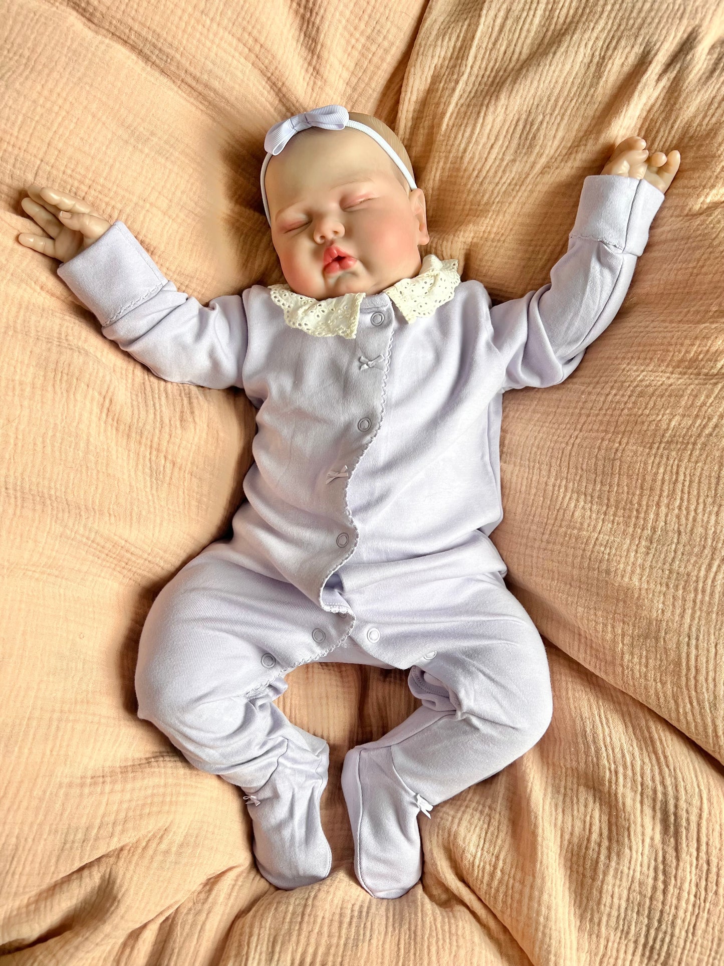 Scarlett Closed Eyed Toddler Reborn Doll