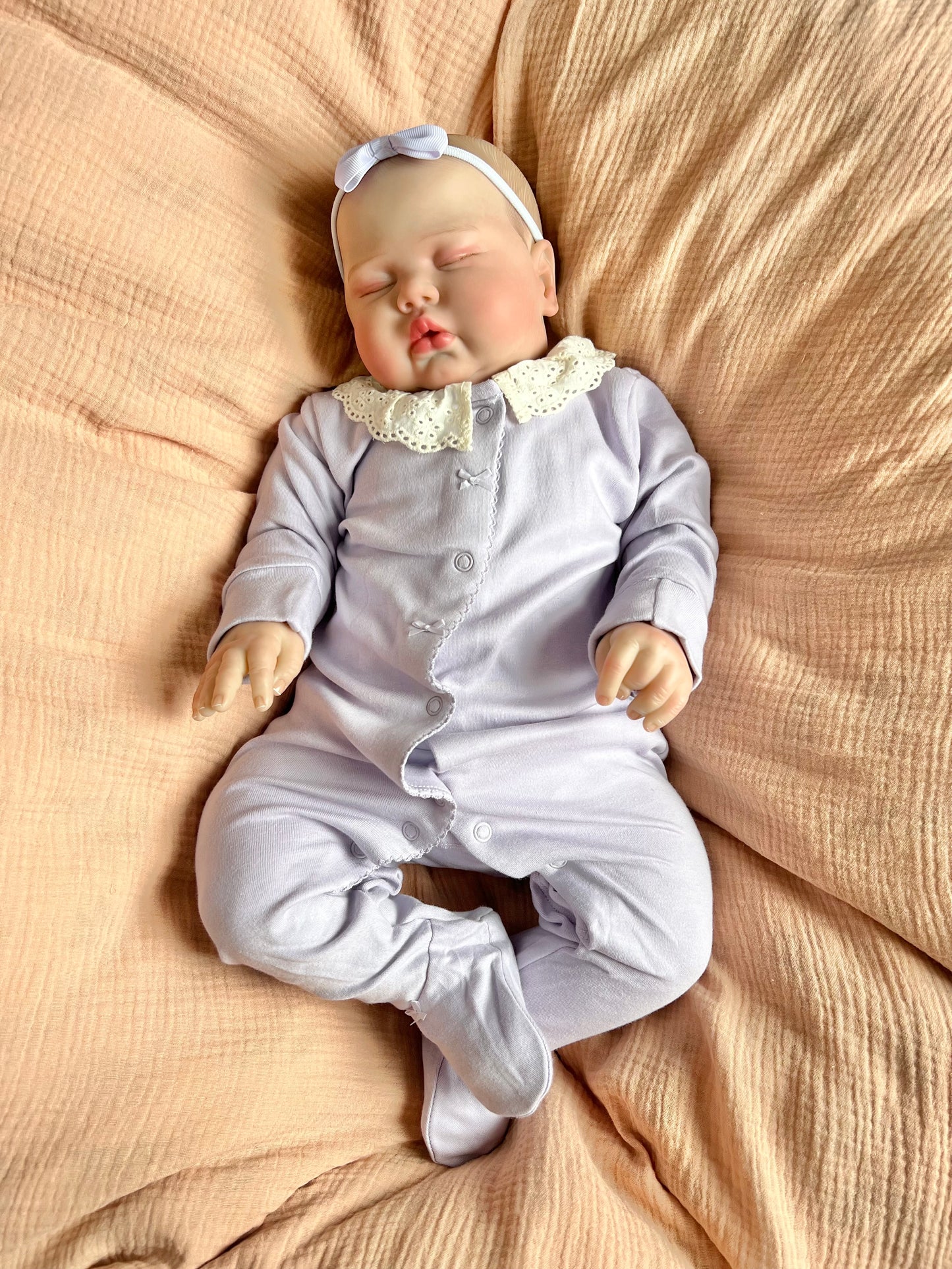 Scarlett Closed Eyed Toddler Reborn Doll