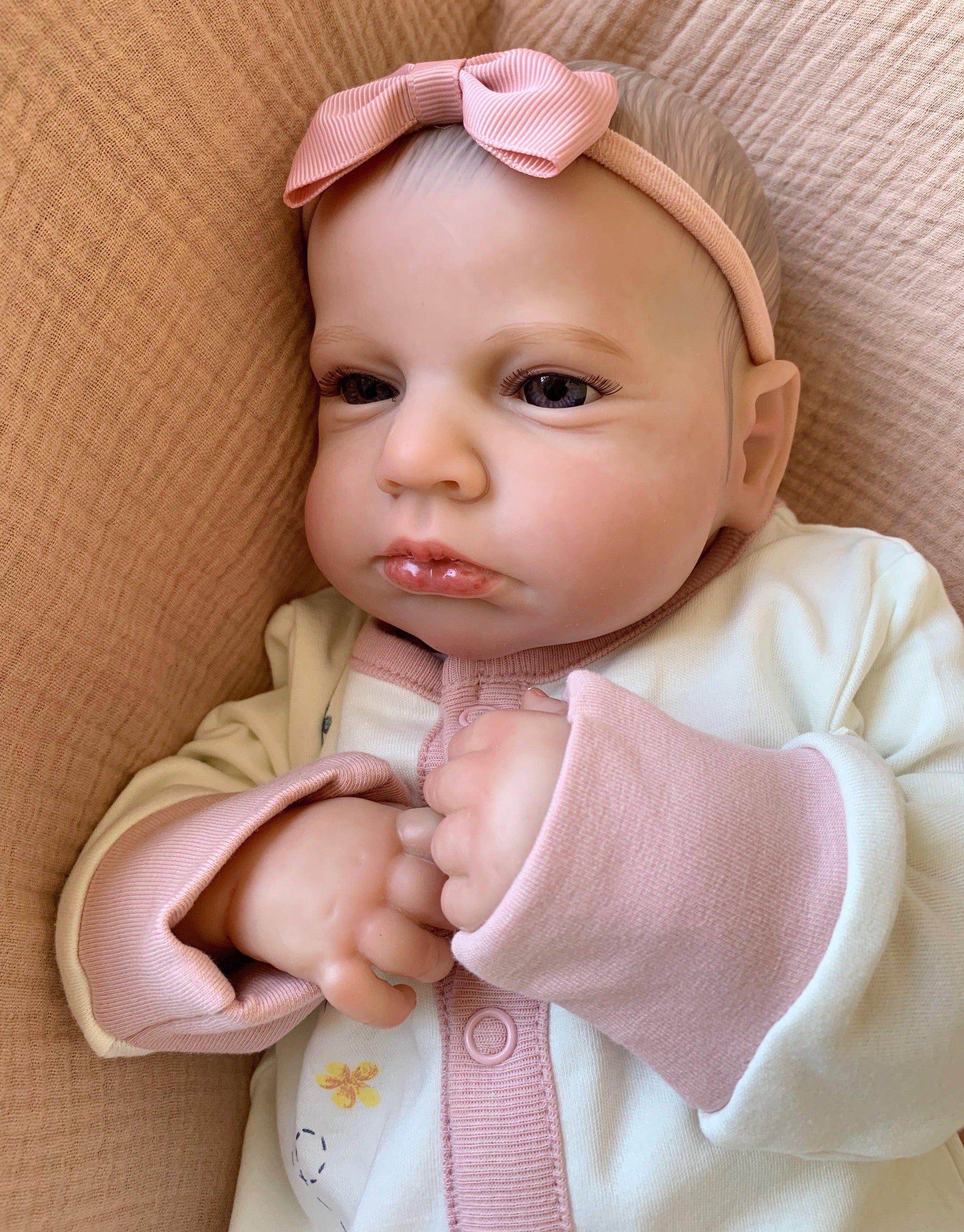 Lilly Open Eyes Reborn Doll - Ivy Reborns