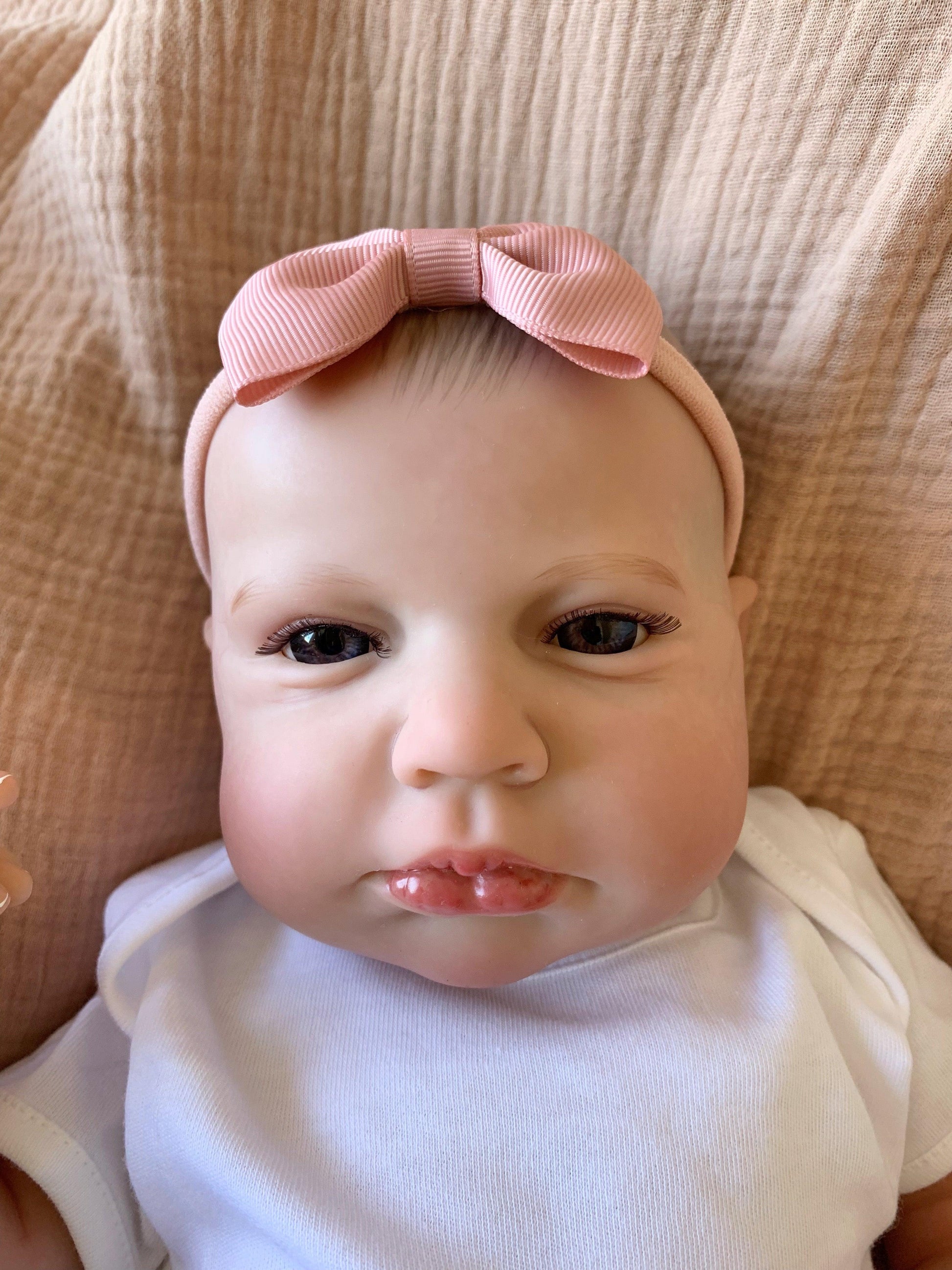 Lilly Open Eyes Reborn Doll - Ivy Reborns