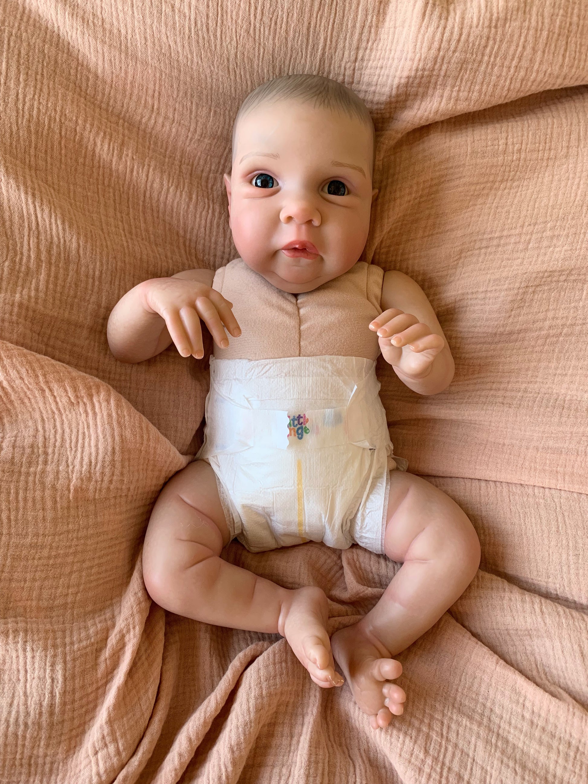 Margot Open Eyed Reborn Doll