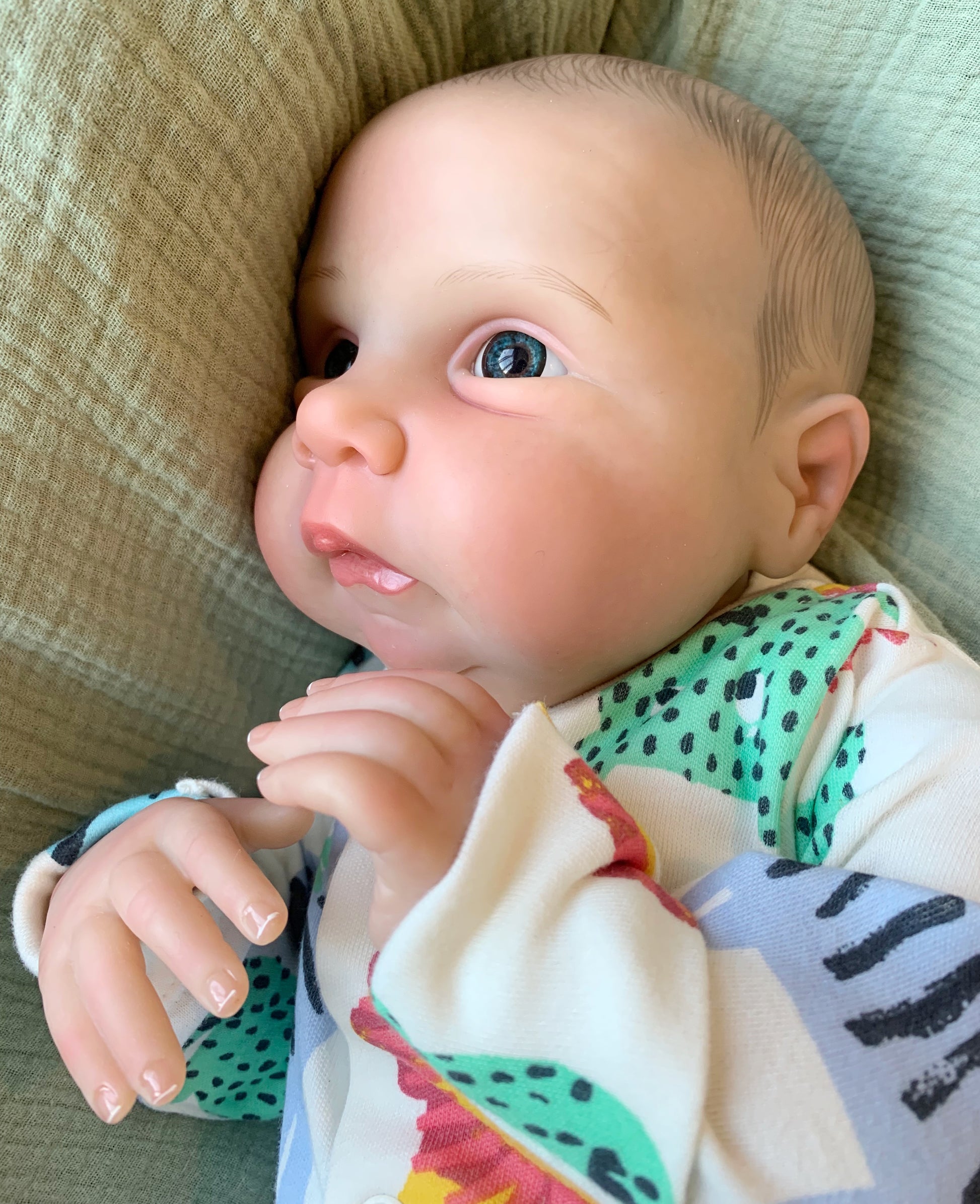 Marley Open Eyed Reborn Doll