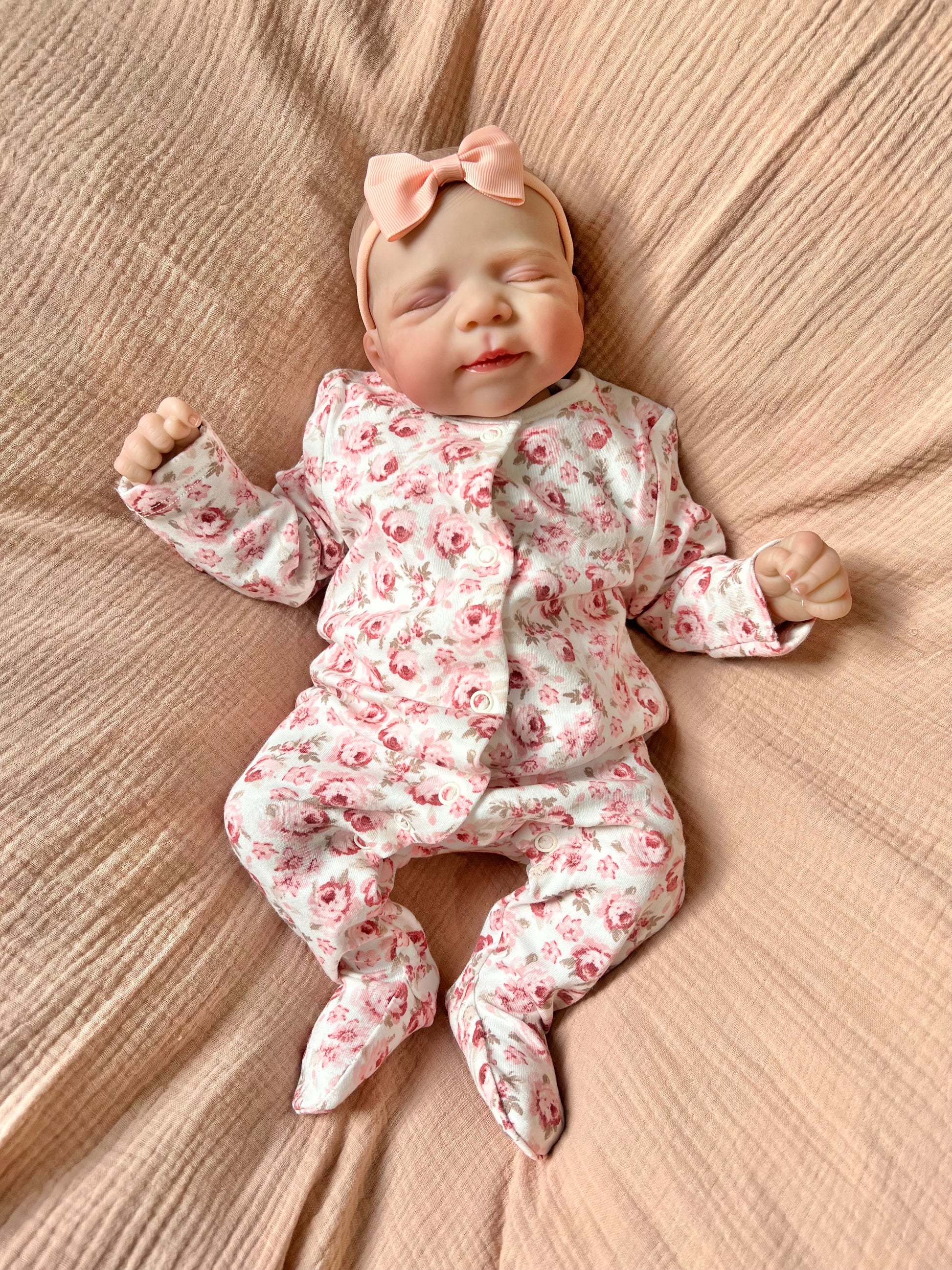 Phoebe Closed Eyed Reborn Doll