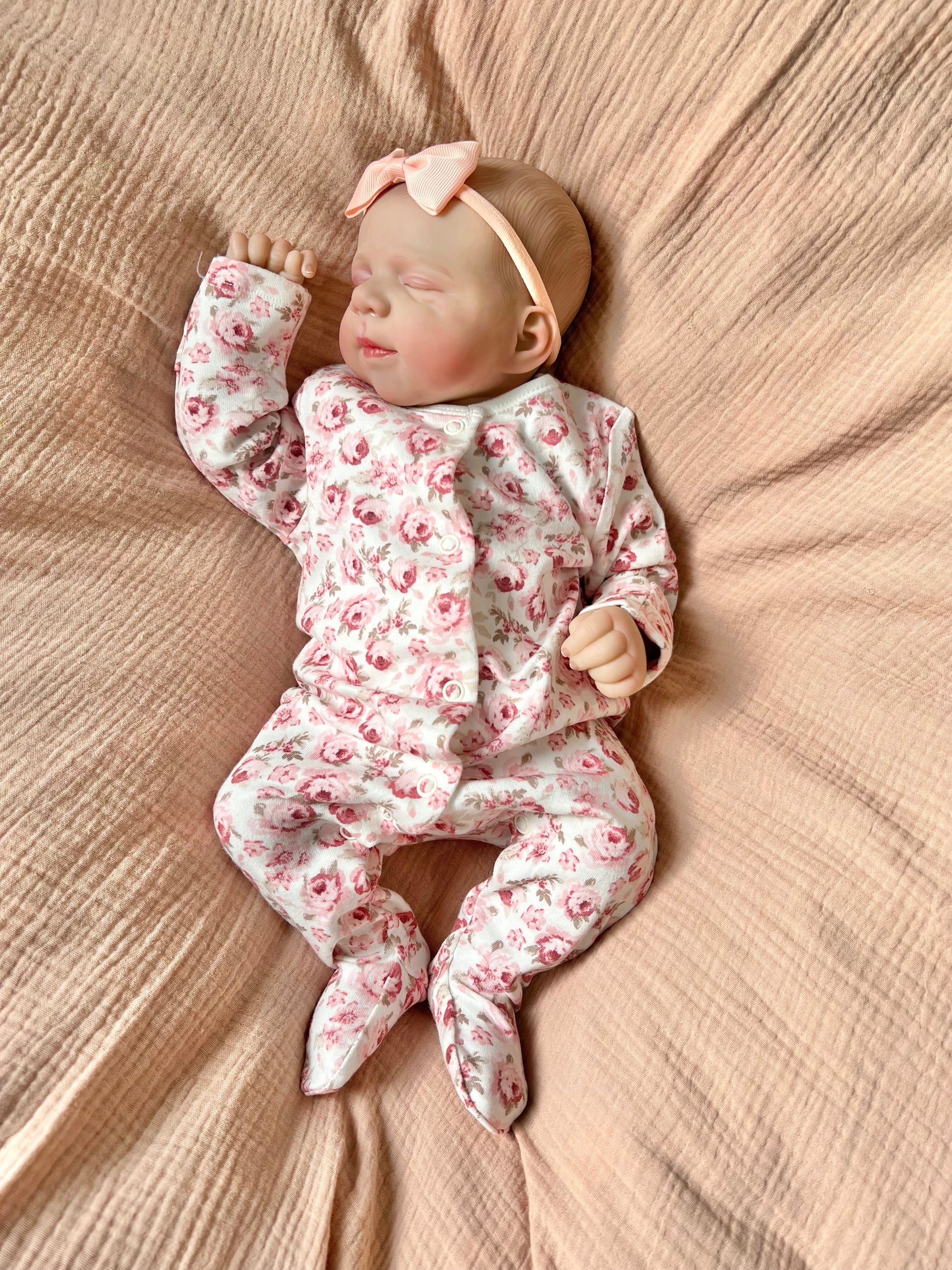 Phoebe Closed Eyed Reborn Doll