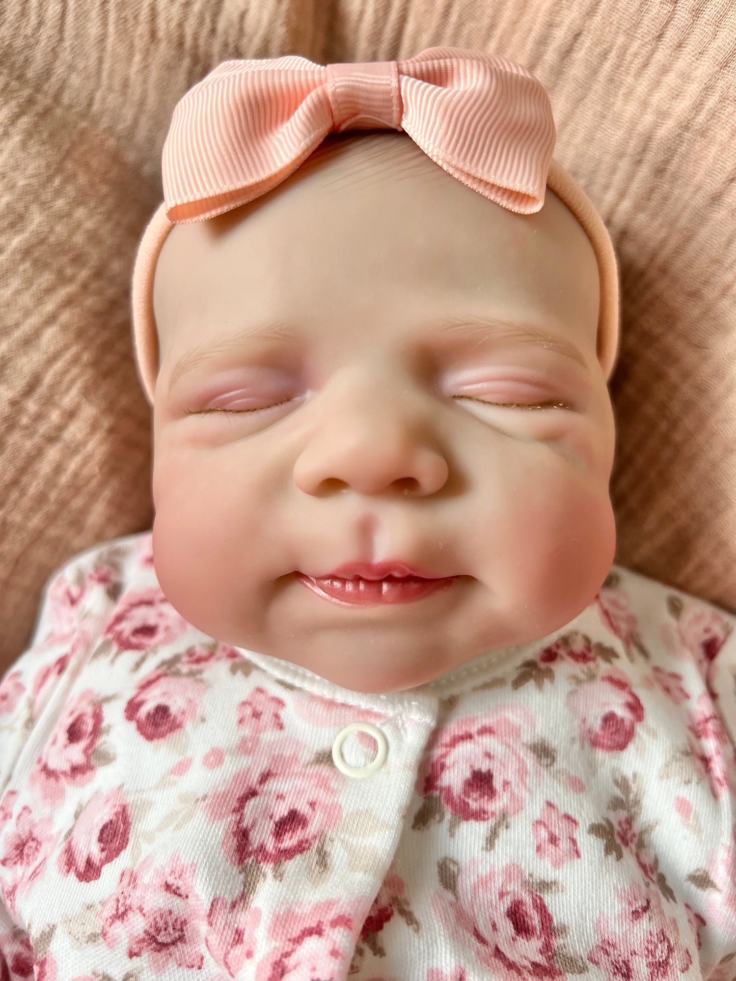 Phoebe Closed Eyed Reborn Doll