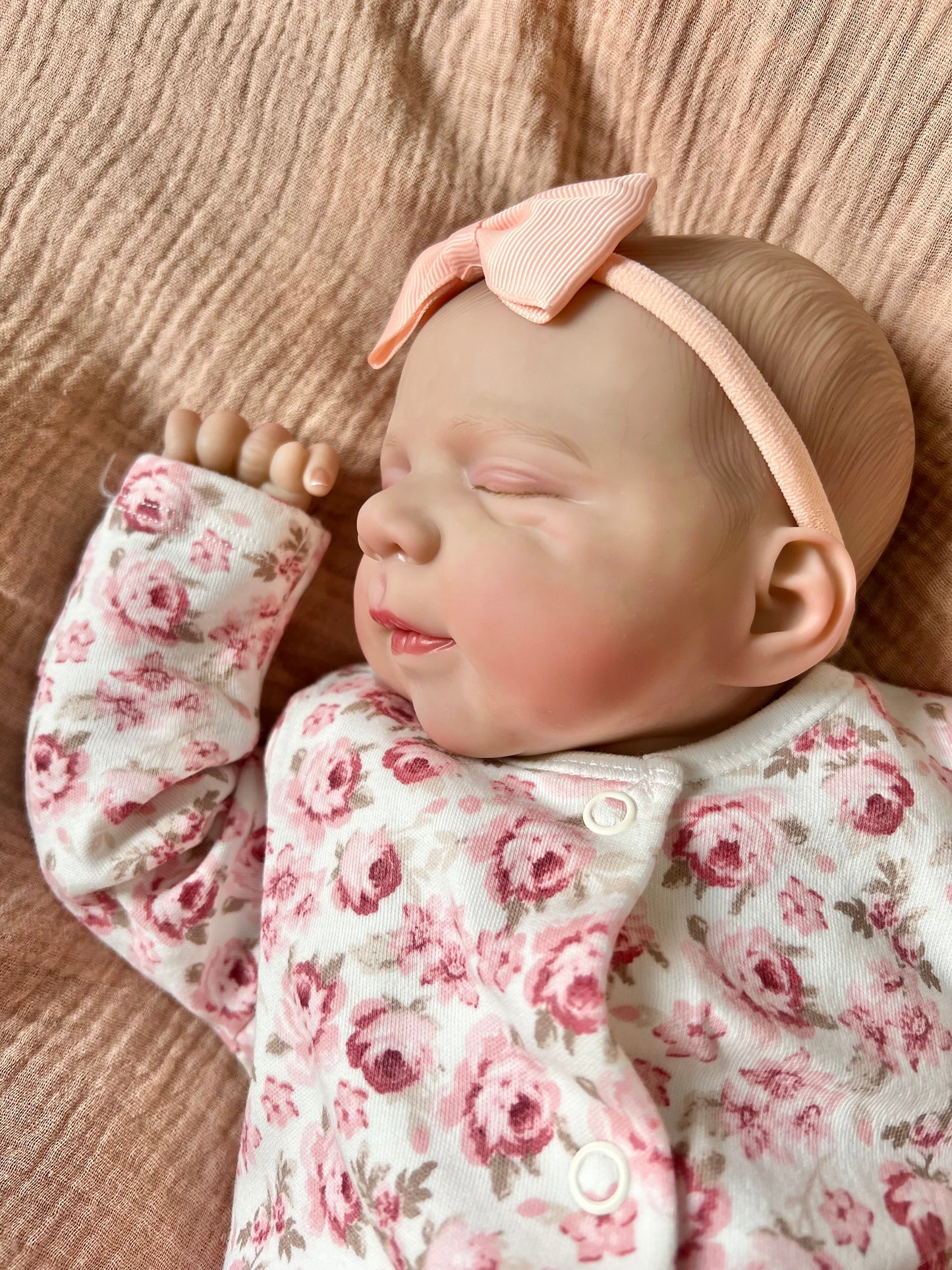 Phoebe Closed Eyed Reborn Doll