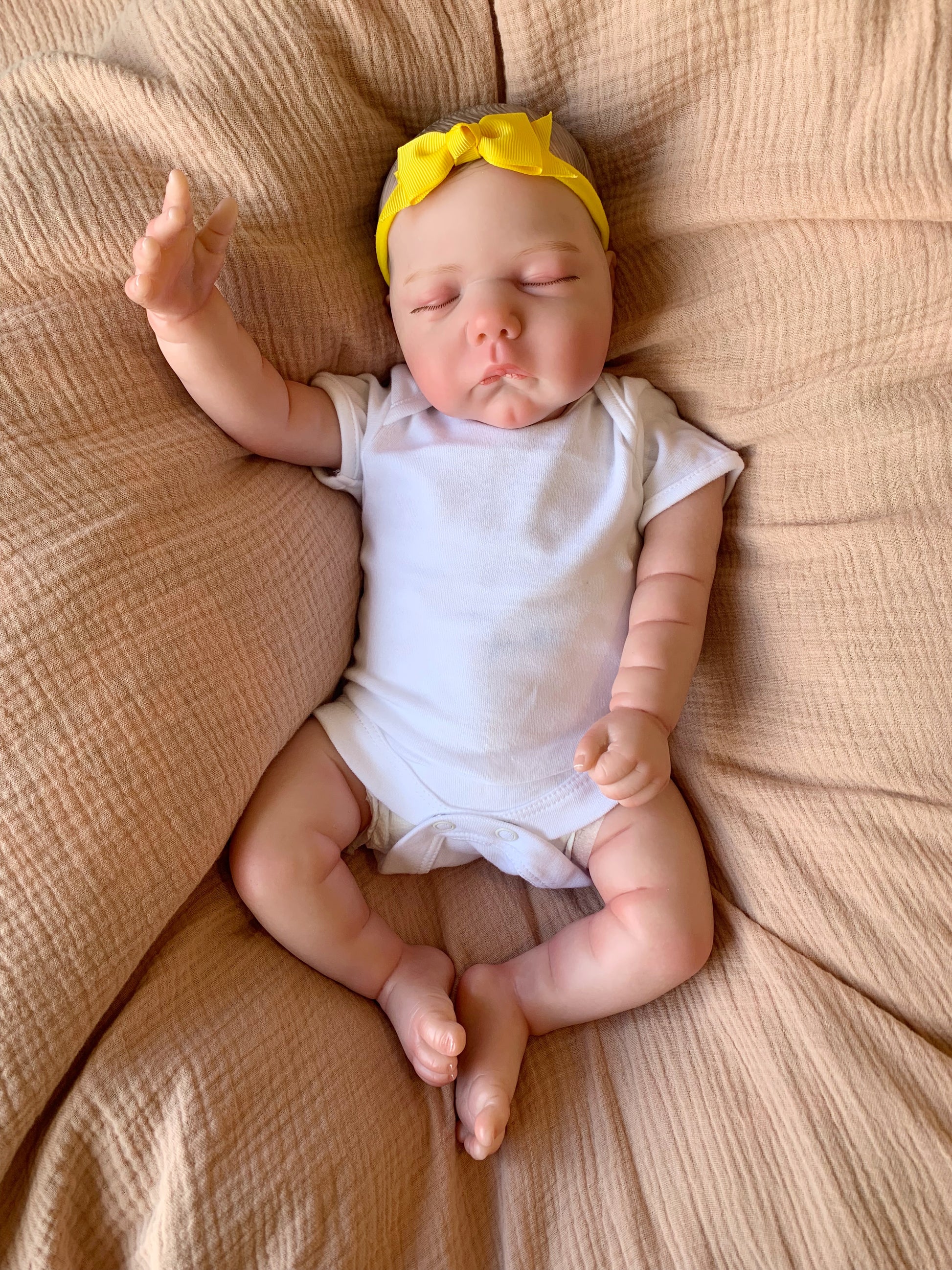 Remi Closed Eyed Reborn Doll