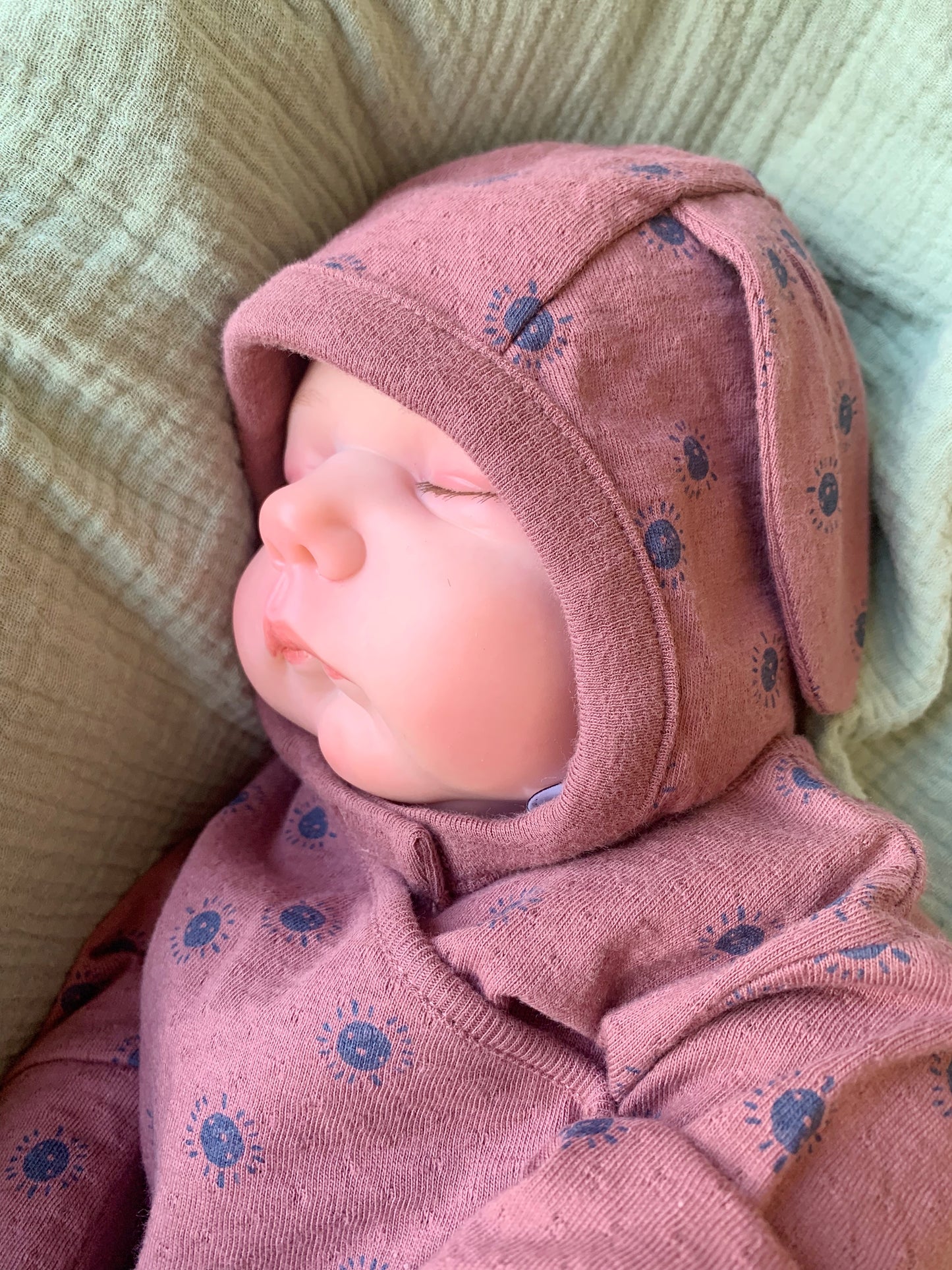 Ruben Closed Eyed Reborn Doll