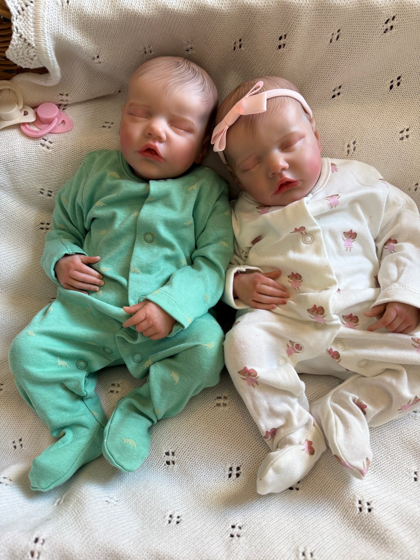 Tia & Theo – Twin Reborn Baby Boy & Girl Dolls