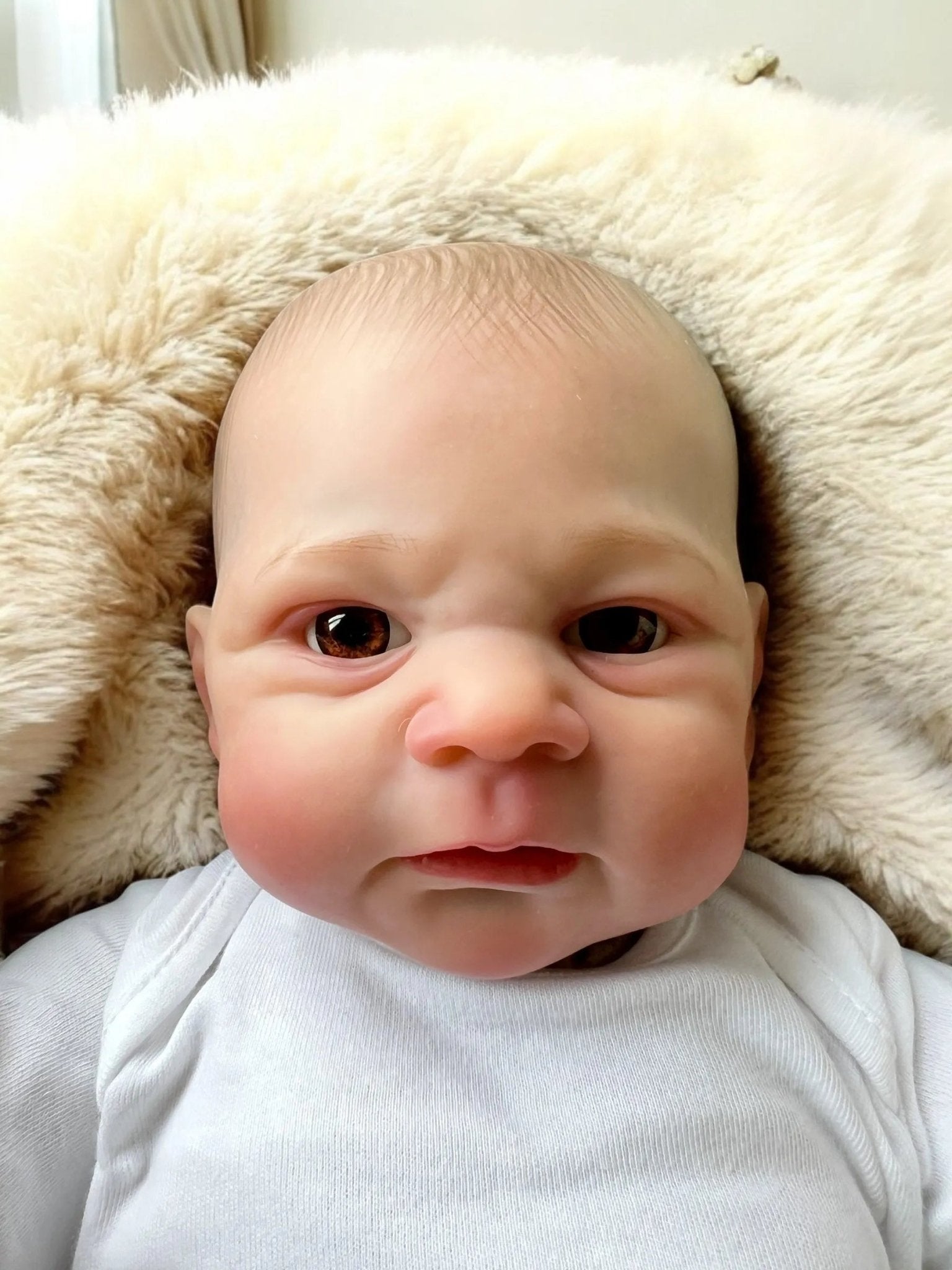 Eli Open Eyed Reborn Doll – Realistic 18-inch Baby Boy – Ivy Reborns