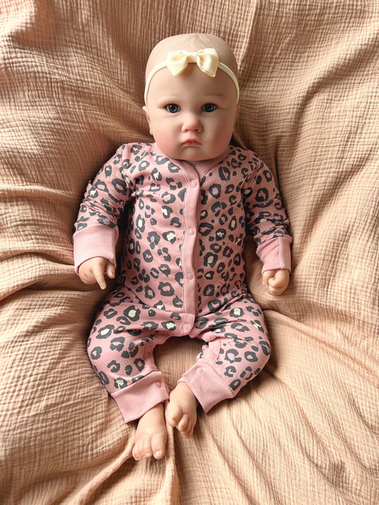 UK SELLER 25” 9 Month Size Reborn Baby Girl Doll Charlie