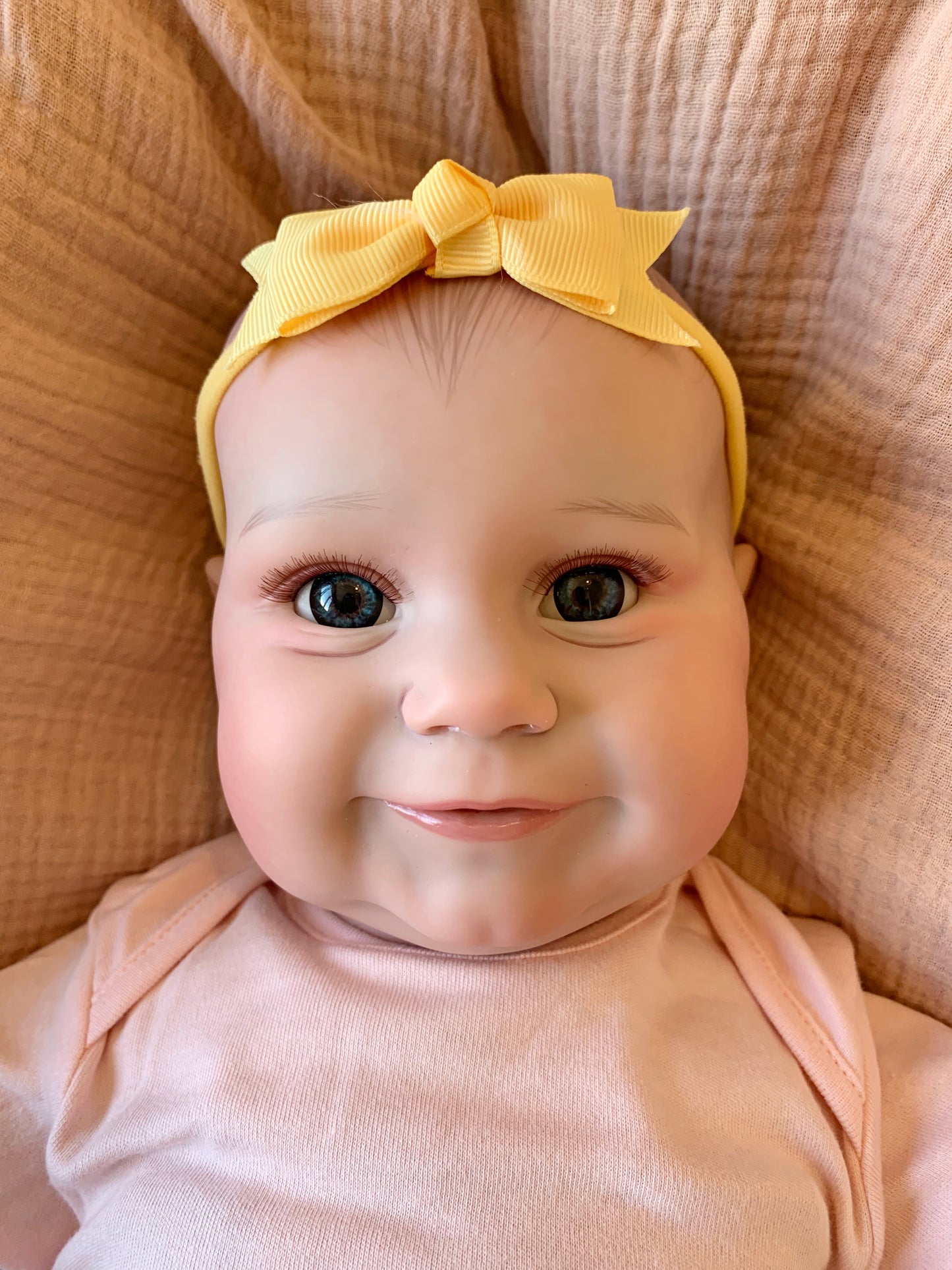 UK SELLER 24” 6 Month Size Toddler Reborn Baby Girl Doll Maddison