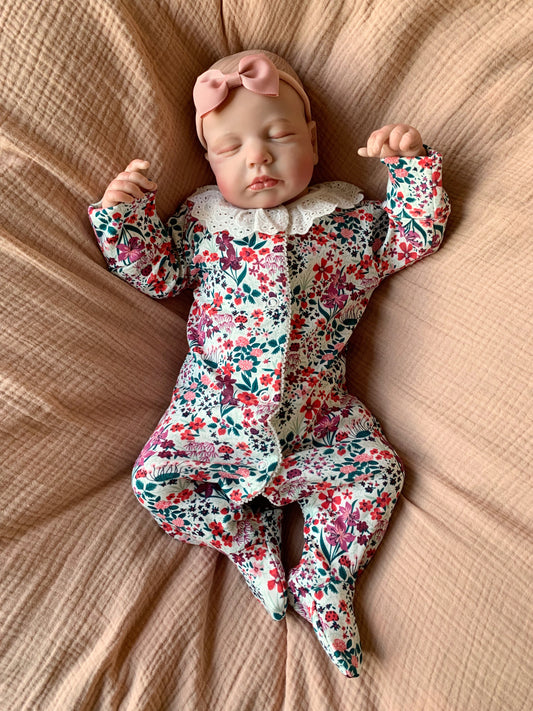 UK SELLER 20” Newborn Reborn Baby Girl Doll Layla