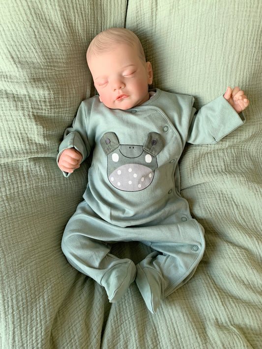 UK SELLER 19” Newborn Reborn Baby Boy Doll Sammy