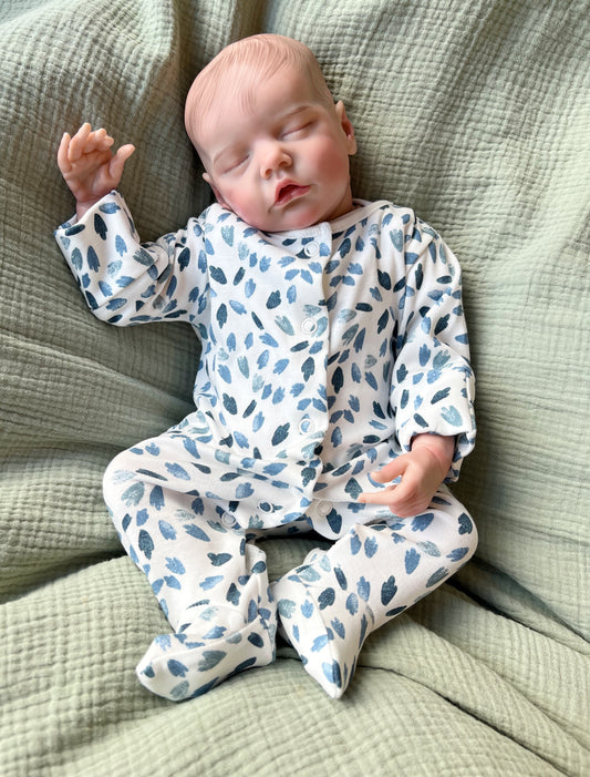 UK SELLER 16” Preemie Newborn Reborn Baby Boy Doll Theo