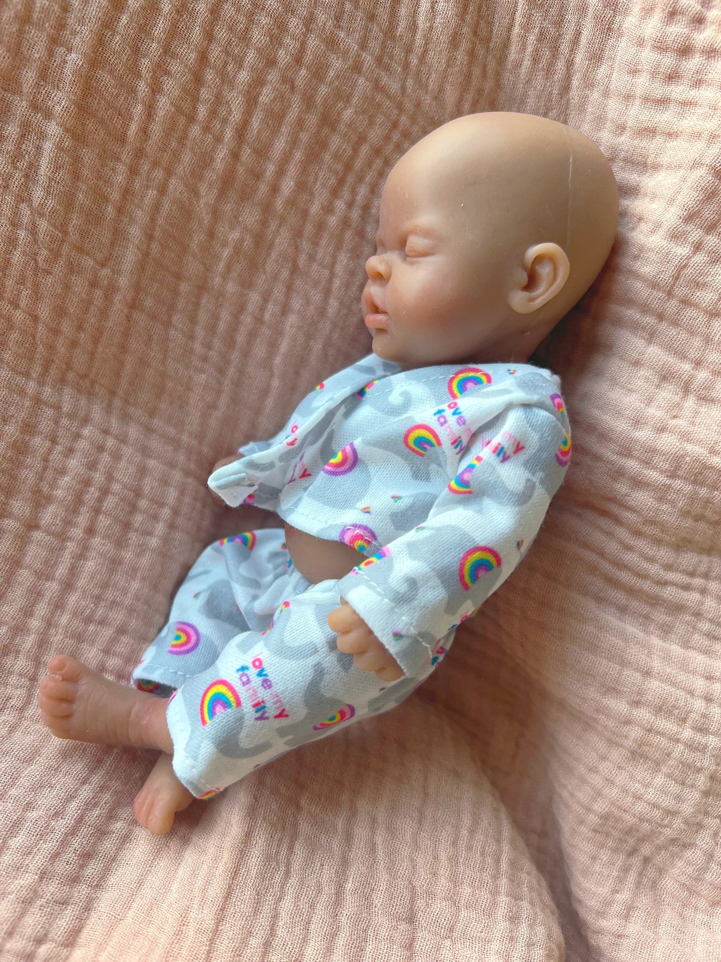 Petal Biracial Silicone Reborn Doll