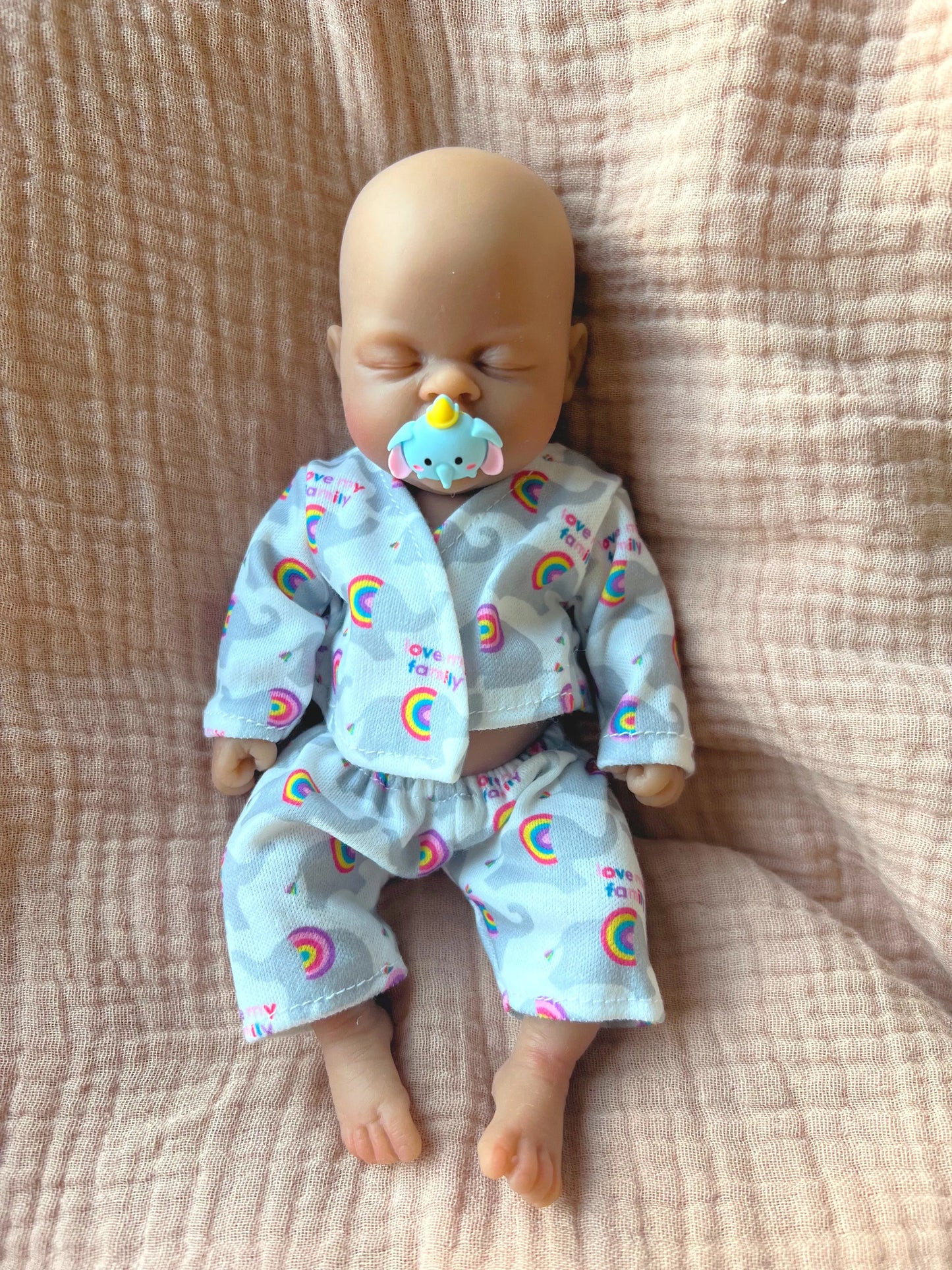 Petal Biracial Silicone Reborn Doll