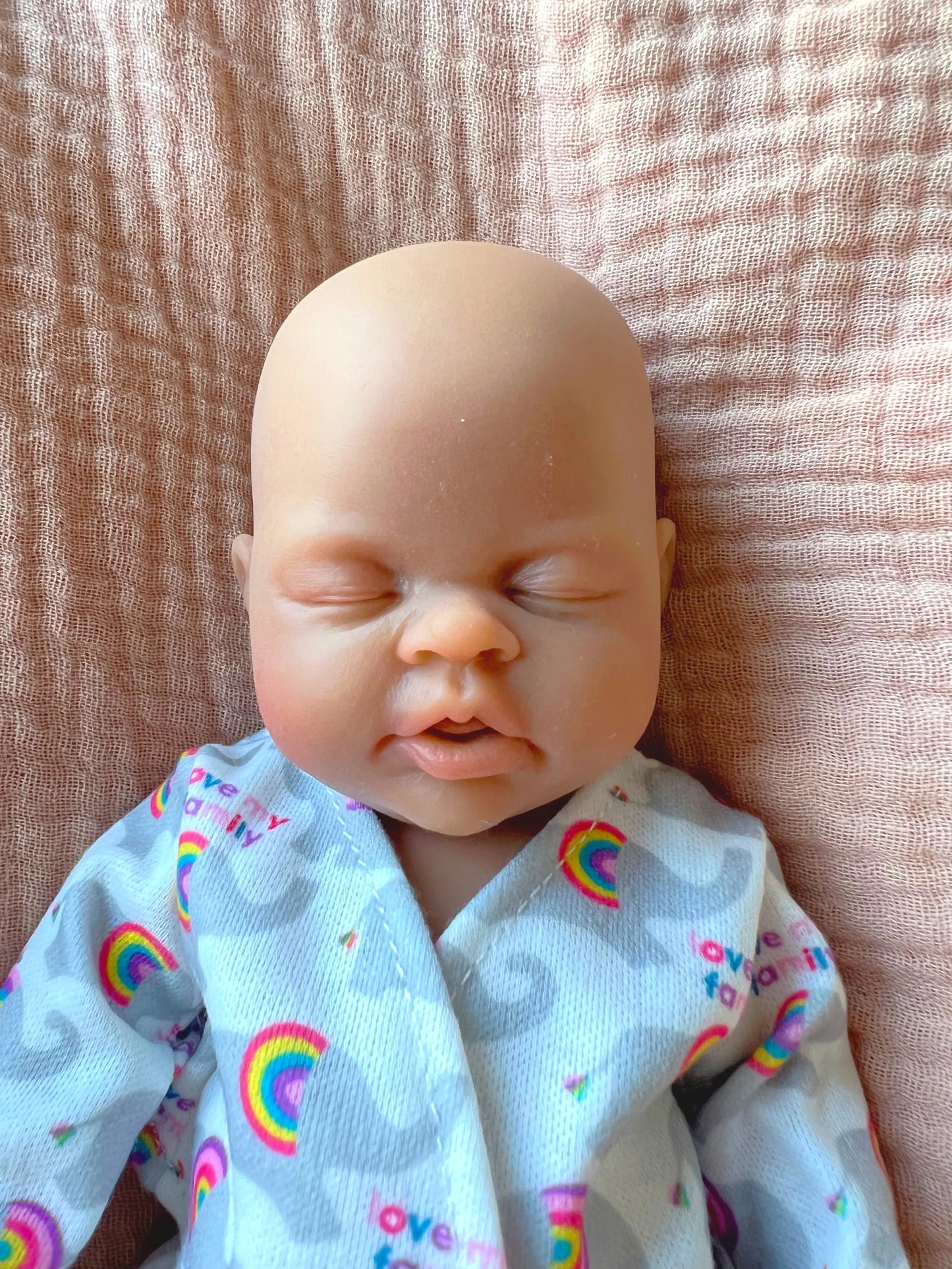 Petal Biracial Silicone Reborn Doll