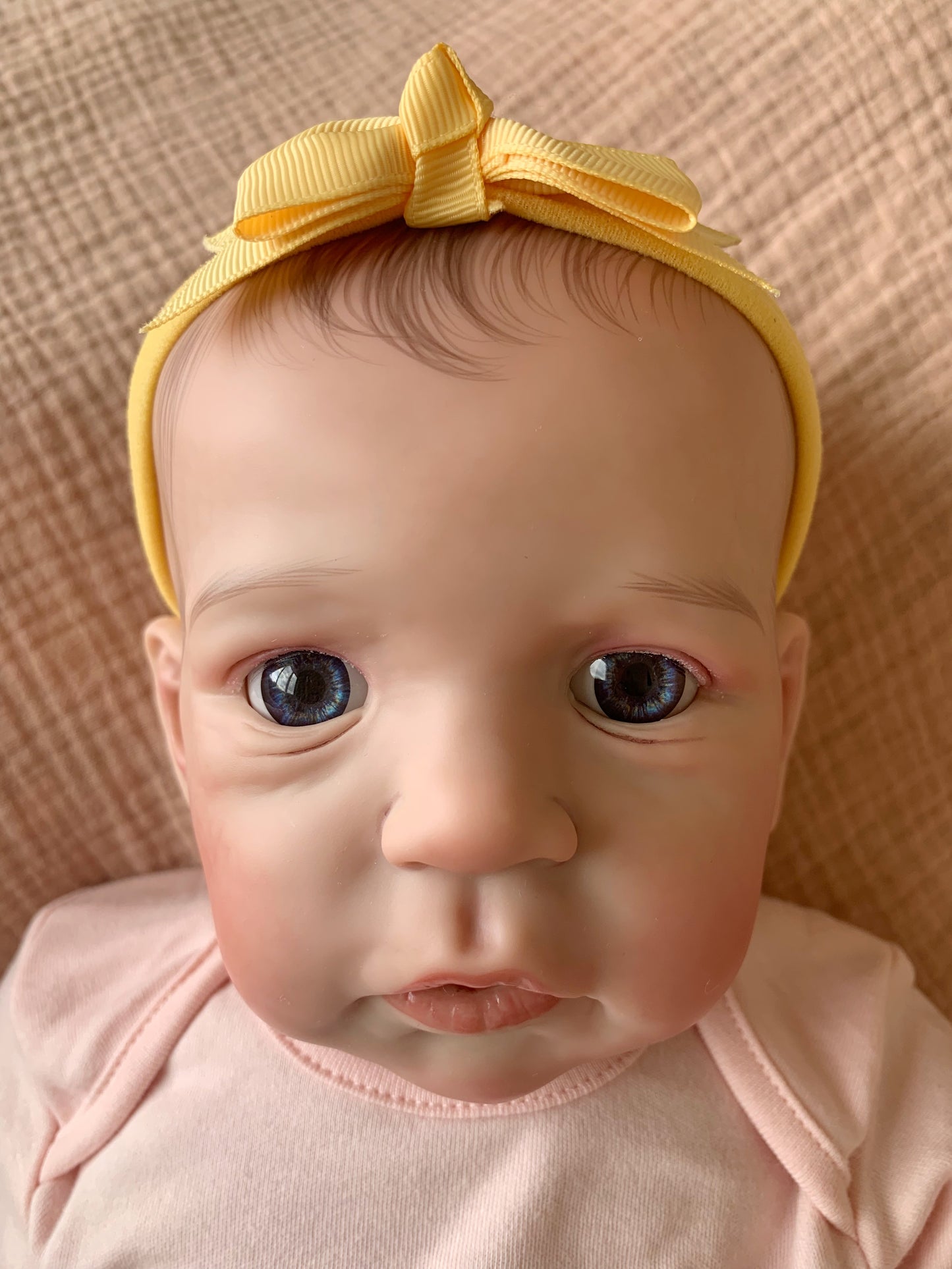 UK SELLER 26” 6 Month Size Toddler Reborn Baby Girl Doll Summer